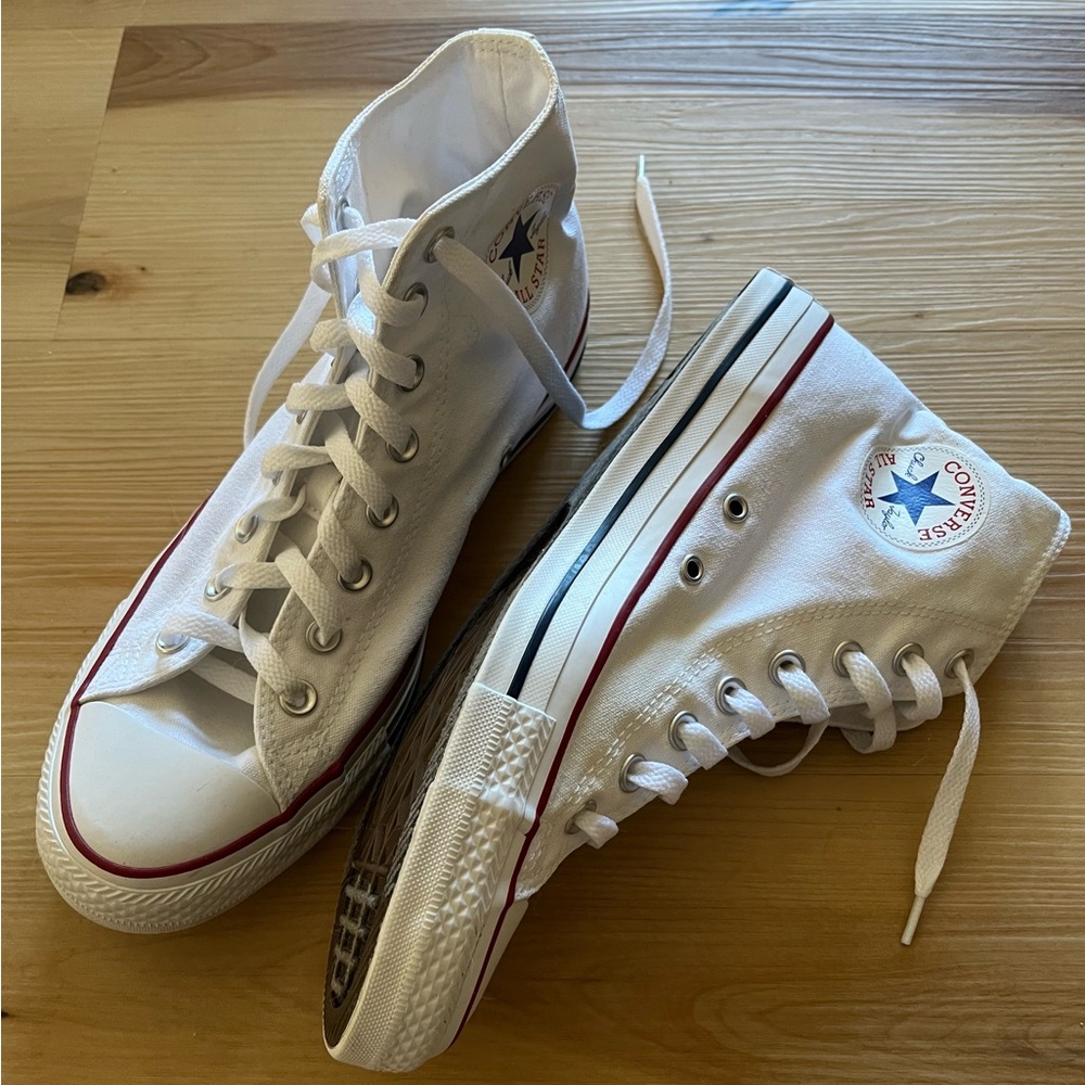 Converse Chuck Taylor All Star High Classic White Mens size 8.5 / Womens 10.5